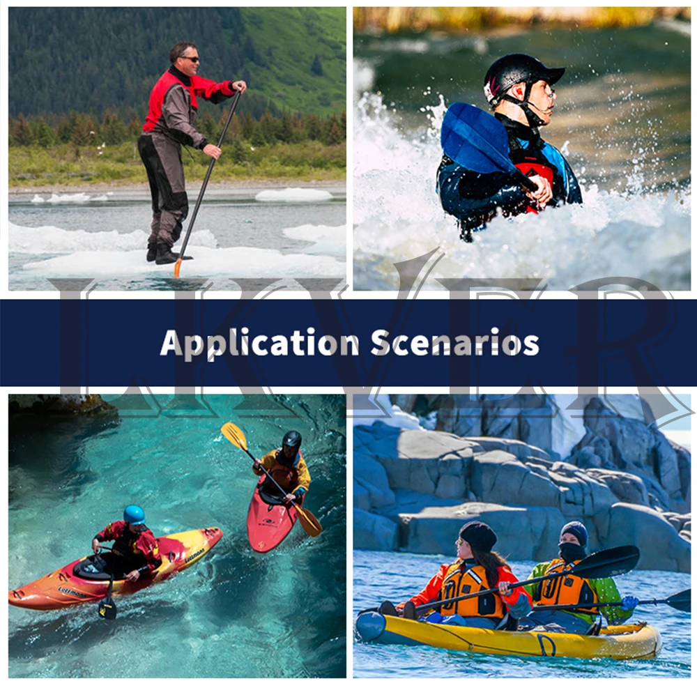 High Quality Kayak Dry Suit for Men Waterproof Fabric Drysuit With Latex on Neck and Wrist White Water River Boat Pending