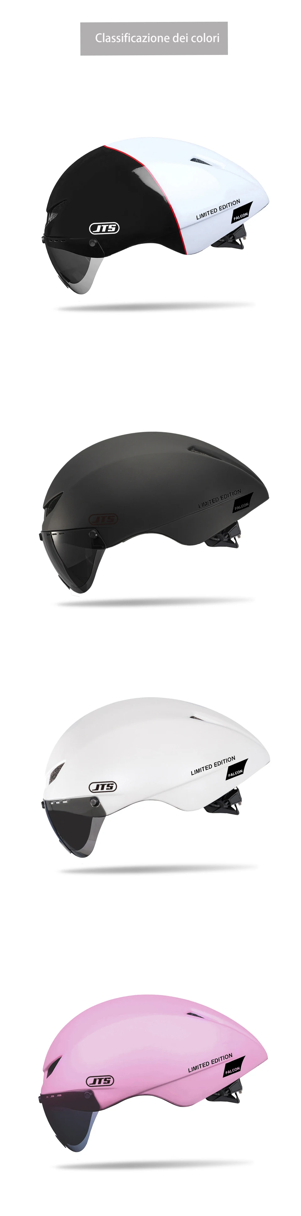 JTS Bicycle Helmet With Goggles,Riding cycling helmet Tricycle, Road Bike, man and woman racing bike, tt helmet Hat Casco