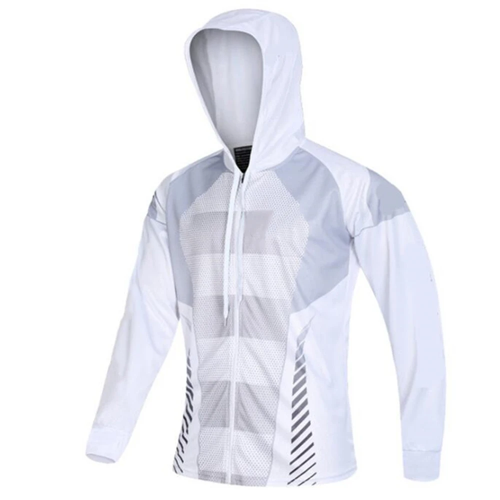 Fishing Hoodie Anti-UV Sunscreen Sun Protection Clothes Fishing Shirt Breathable Quick Dry Fishing Jersey