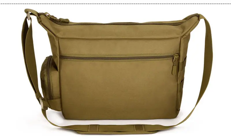 14 Inch Laptop Shoulder Bag Men Sports Bags Man Military Tactical Single Backpack Men's A4 Document Molle Messenger Shoulder Bag