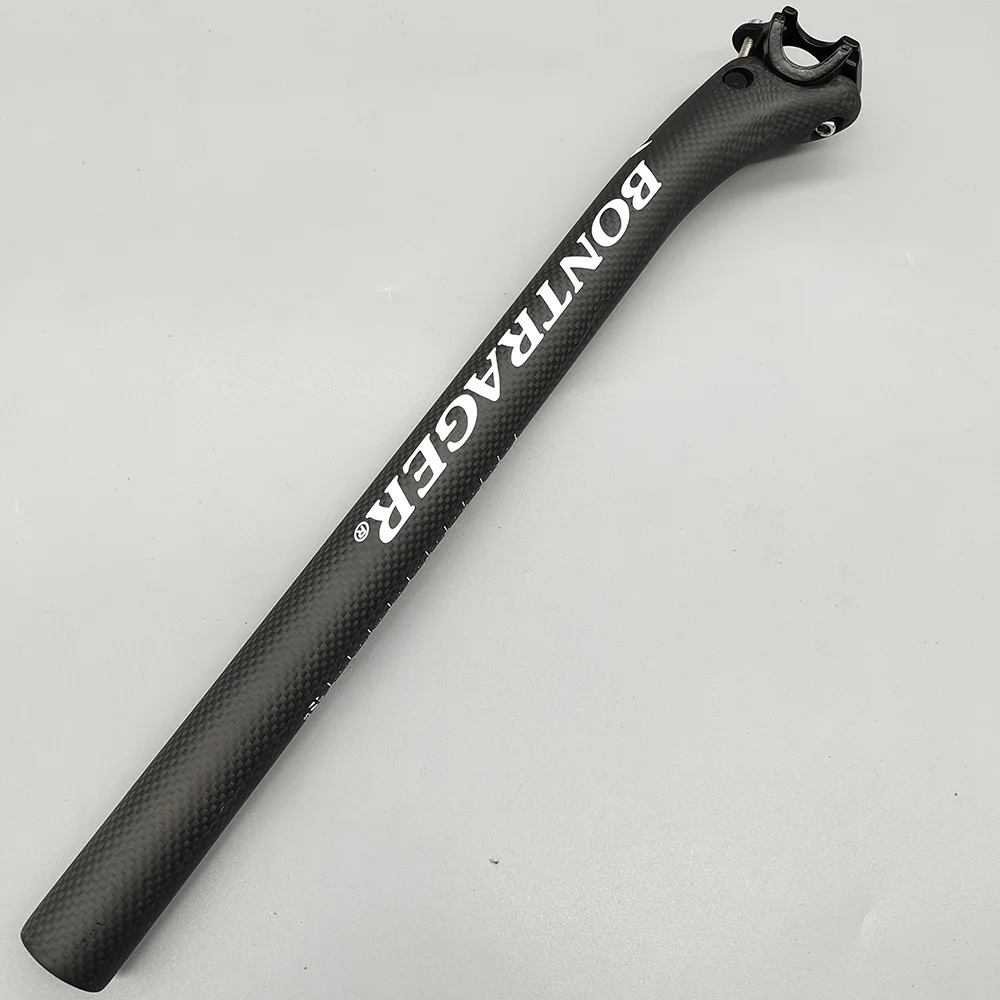 NEW MTB Carbon Fiber Seat Post 27.2/30.8/31.6mm Mountain/Road Bike Seatpost 3K Matte Bicycle Parts