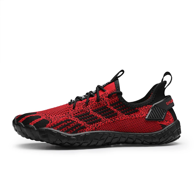 Water Shoes for Men Barefoot Beach Shoes Breathable Sport Shoes Quick Dry River Whtie Sea Aqua Sneakers Soft Beach Sneakers