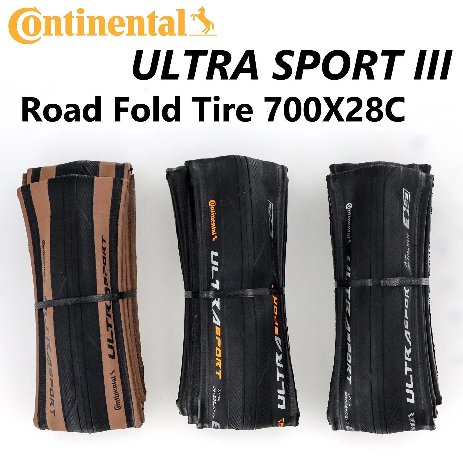 1 Pair Continental Road tire ULTRA SPORT II III & GRAND Sport Race 700 23c 25c28C Road Clincher Foldable Tire
