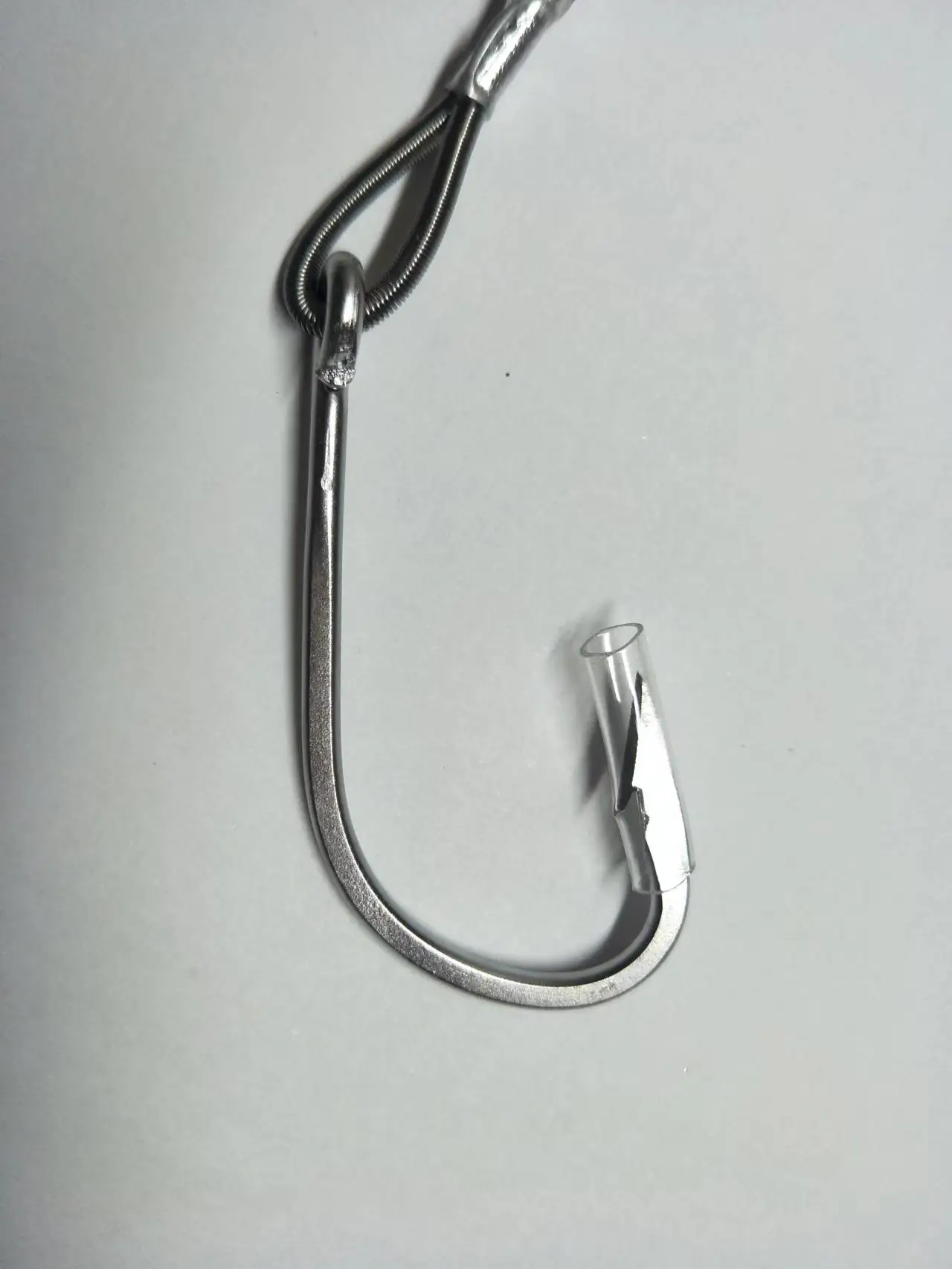 Drag Fishing Resin Fish, Stainless Steel, No.8 Hook, 5 Pack, 140g,2 m Long, pulling Force 350 lbs, tuna, Swordfish