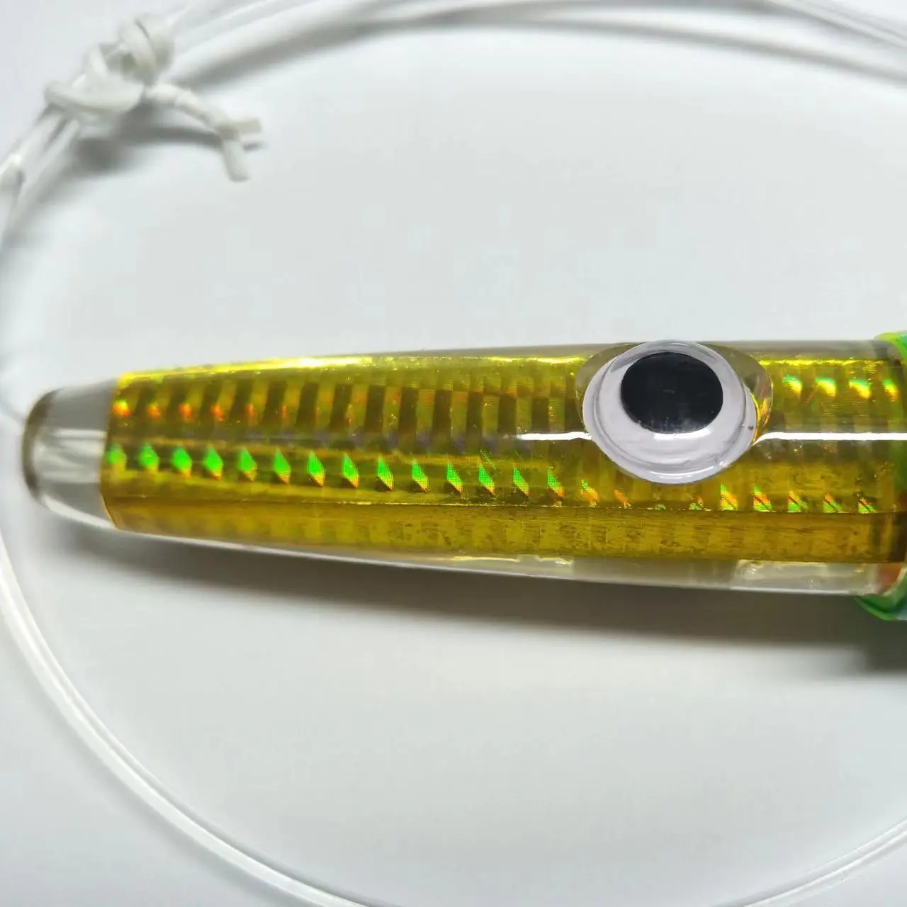 Drag Fishing Resin Fish, Stainless Steel, No.8 Hook, 5 Pack, 140g,2 m Long, pulling Force 350 lbs, tuna, Swordfish