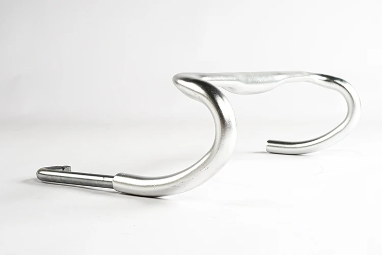 Ardently Aluminium Bicycle TT Bar Bicycle Bullhorn Handlebar Fixed Gear Bike Drop Bar 31.8mm *380/400mm Cycling Flared Bent Bars
