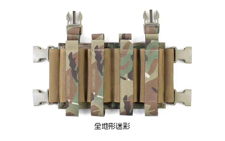 Pew Tactical 4xSMG Mag Placard LV119 MK3 MK4 JPC2.0 Chest Rig Airsoft FP01