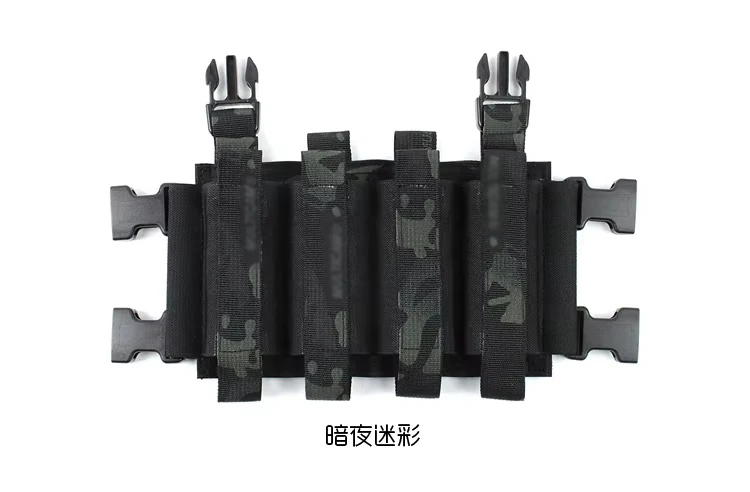 Pew Tactical 4xSMG Mag Placard LV119 MK3 MK4 JPC2.0 Chest Rig Airsoft FP01