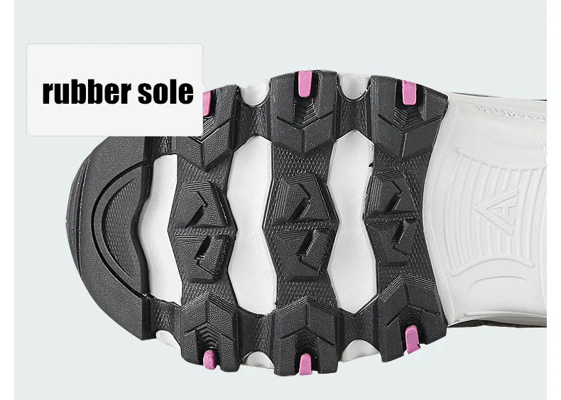 HUMTTO Women Hiking Shoes Spring Outdoor Sports Climbing Shoes Walking Shoes Warm Men Trekking Sneakers Ankle Boots Breathable