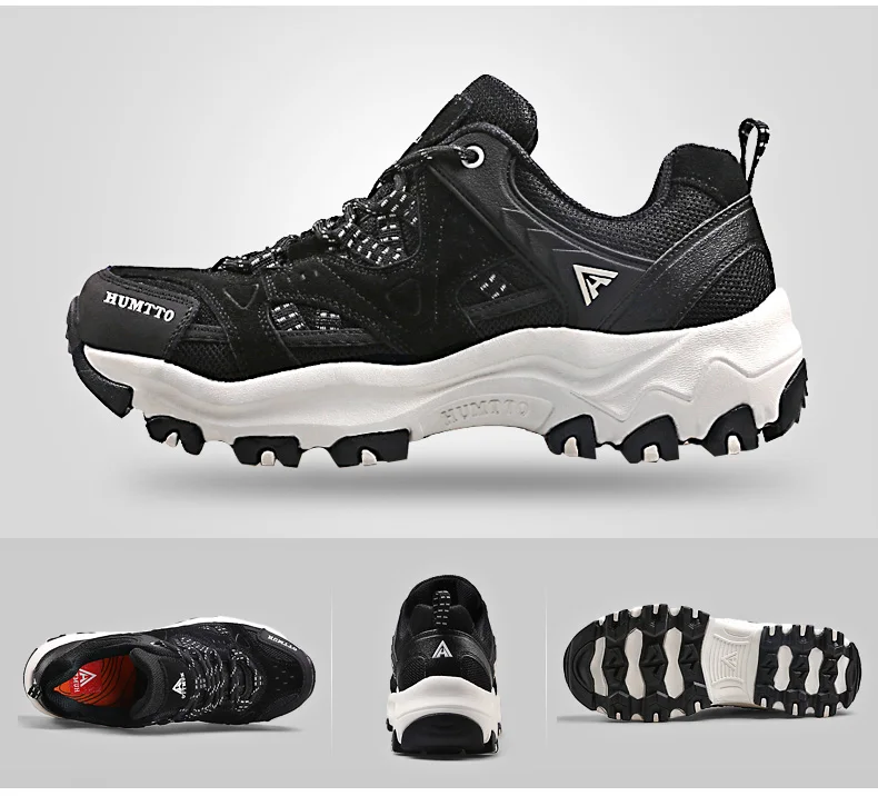 HUMTTO Women Hiking Shoes Spring Outdoor Sports Climbing Shoes Walking Shoes Warm Men Trekking Sneakers Ankle Boots Breathable