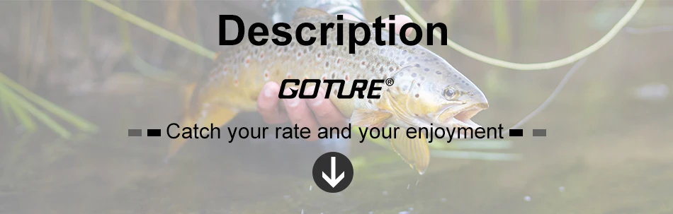 Goture Tenkara Fishing Kit Ultra Light Carbon Fly Fishing Rod 3.6m Mainline Tippet Flies Set Hook Keeper and Accessories Combo