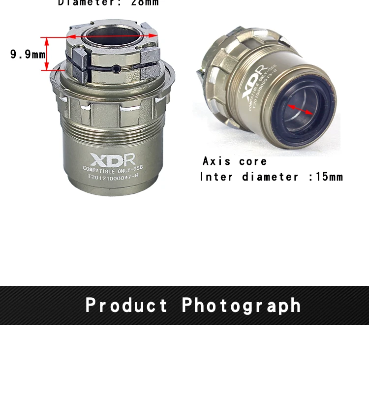 NOVATEC-Aluminum Alloy Cassette Body, Rear Hub Freehub Wheel, XD, XDR, AL7075, 4 Pairs, 11, 12Speed, D792SB, D772SB, D412SB