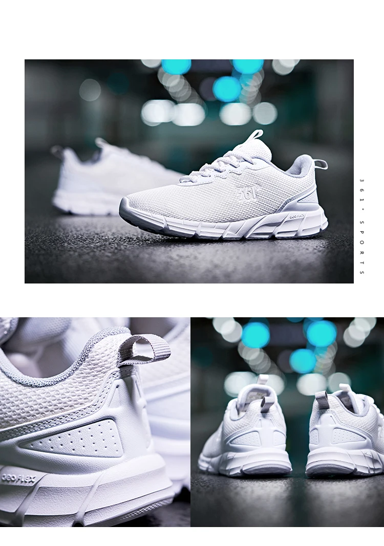 361 Degrees Women Running Sports Shoes Mesh Breathable Casual Lightweight Cushioning Shock Absorption Sneakers Female 681832280