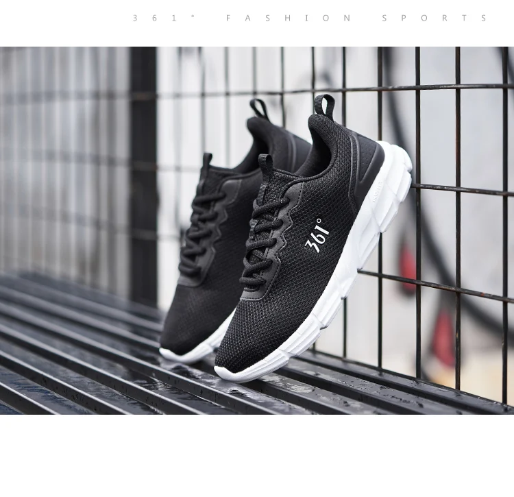 361 Degrees Women Running Sports Shoes Mesh Breathable Casual Lightweight Cushioning Shock Absorption Sneakers Female 681832280