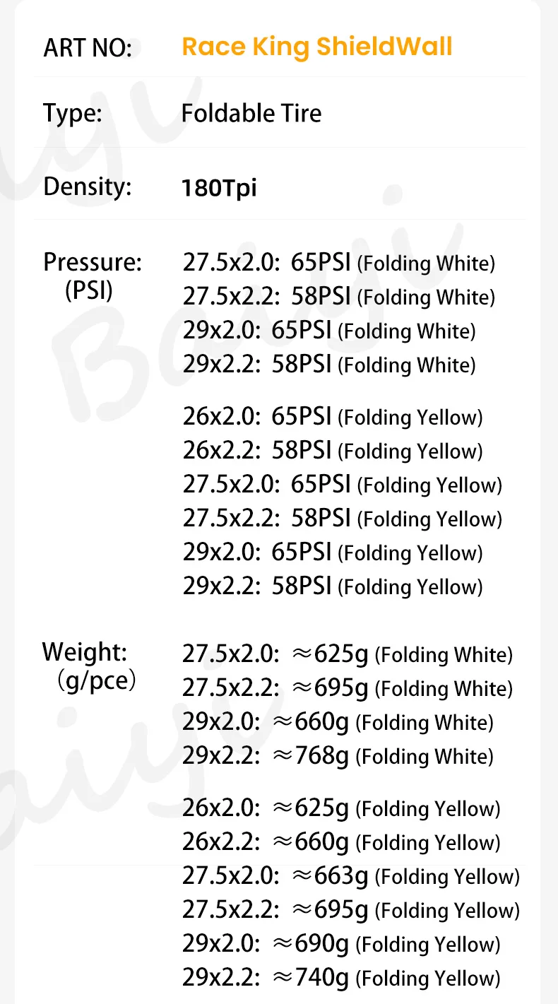 Continental Race King Tire Rim 29 26 27 MTB 180TPI Bicycle Folding Tire Anti Puncture Mountain Bike Tubeless Tyre Pneu Aro 29