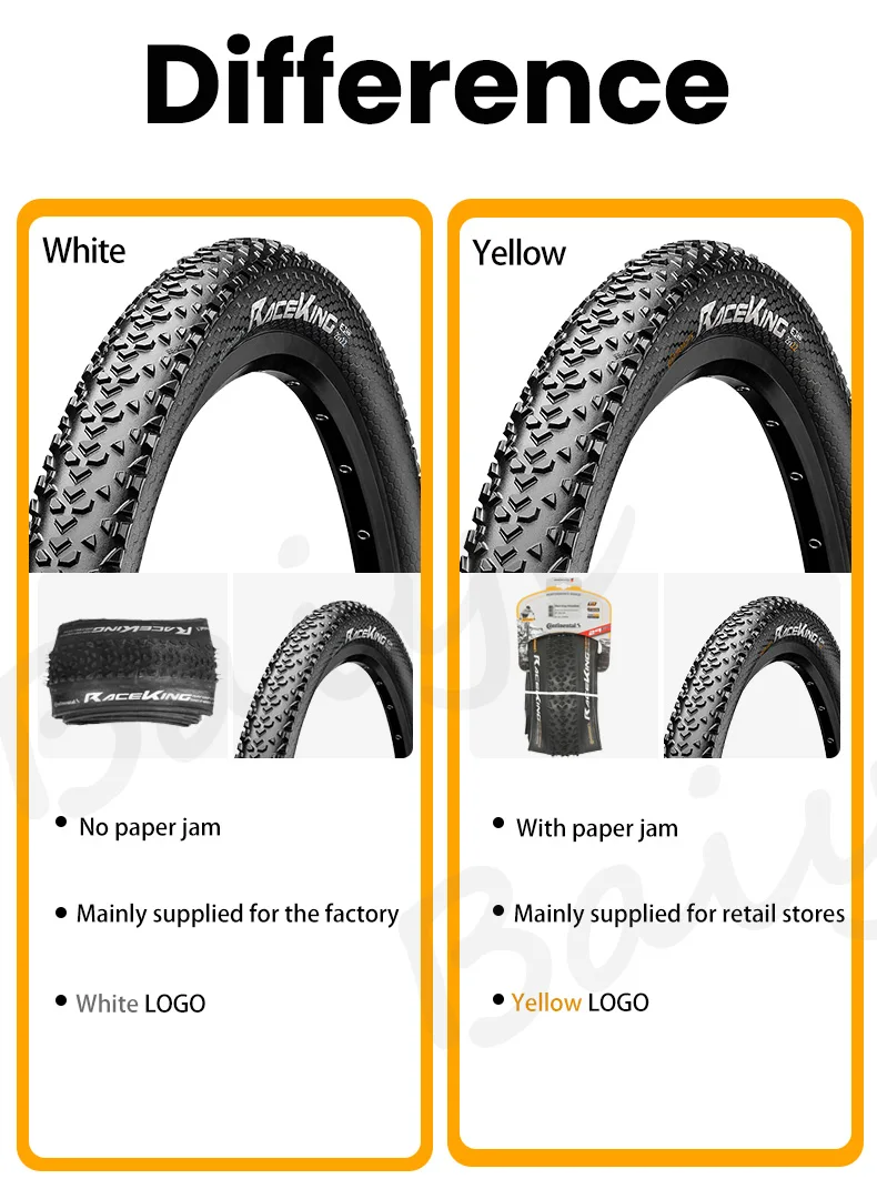 Continental Race King Tire Rim 29 26 27 MTB 180TPI Bicycle Folding Tire Anti Puncture Mountain Bike Tubeless Tyre Pneu Aro 29