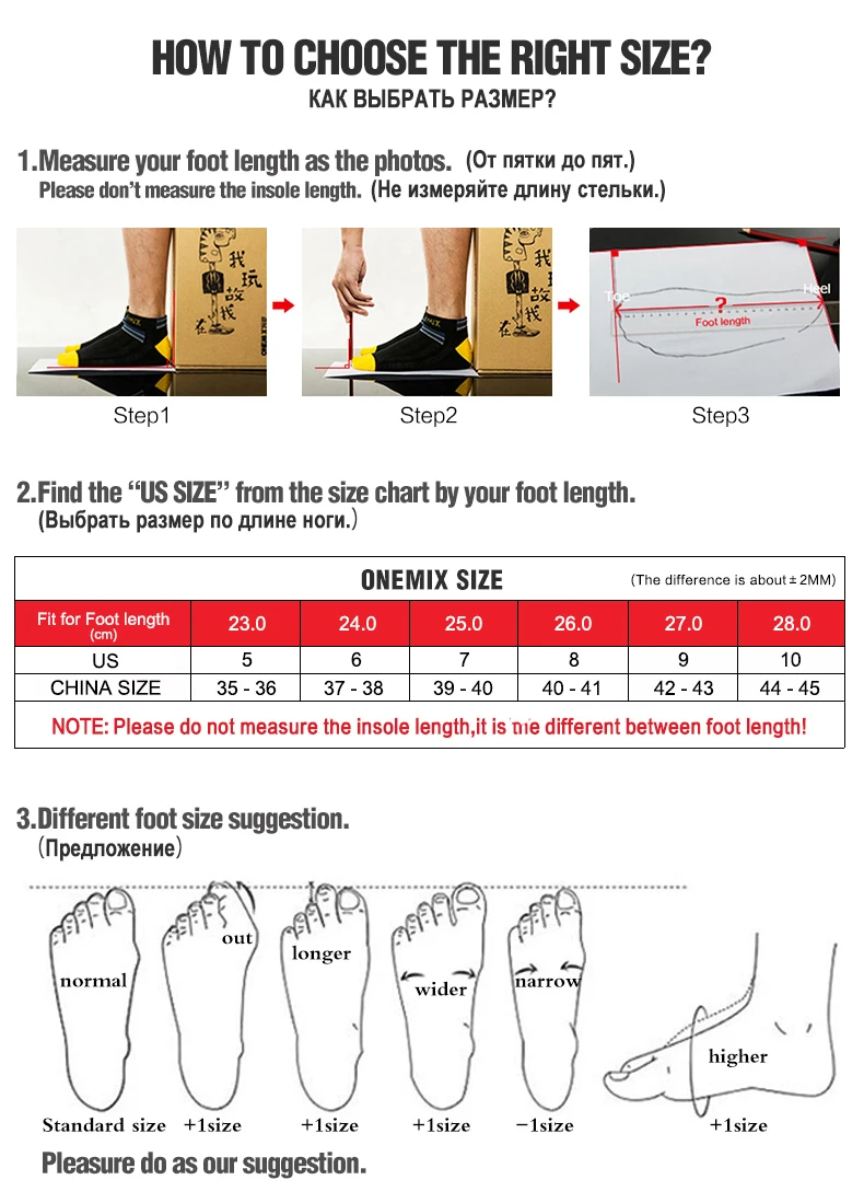 ONEMIX Original Men Indoor Sandals Slipper Summer Casual Outdoor Non-slip Beach Wadding Shoes Adult Male Cartoon Home Flip Flops
