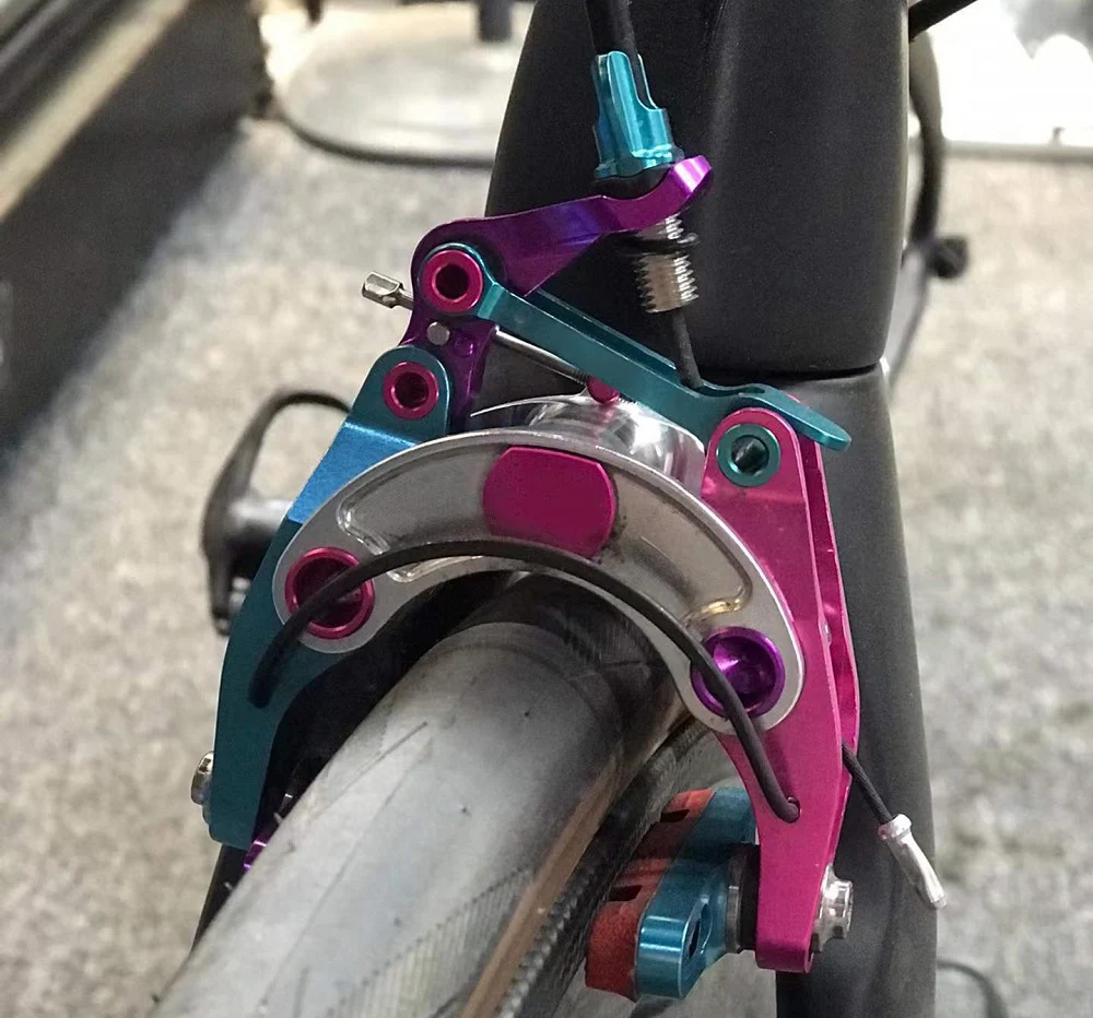 G4 Brake Road Bike Brake 92g/96g Road Time Trial Triathlon Gravel Bicycle Brake V-Brake Caliper Direct Mount Brake Red R9100