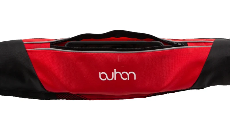 Daiseanuo Life Jacket Safety Belt Manual Inflatable Waist Bag Automatic Life Vest PFD for Canoeing Boating Fishing Kayaking