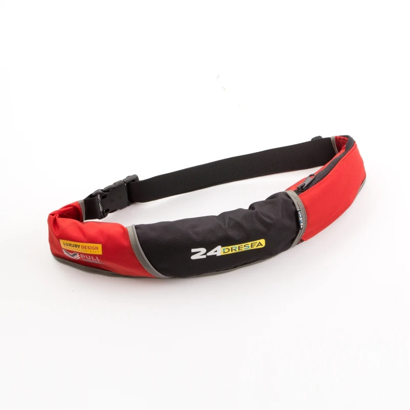 Daiseanuo Life Jacket Safety Belt Manual Inflatable Waist Bag Automatic Life Vest PFD for Canoeing Boating Fishing Kayaking