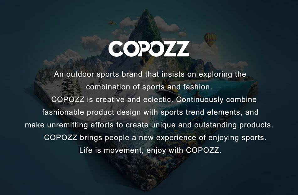 COPOZZ Ski Goggles Men Women UV400 Anti-fog Ski Eyewear Snow Glasses Adult Snowboard Goggle with Night Yellow Lens and Case Set