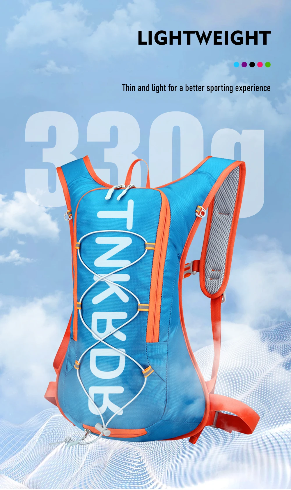 ThinkRider Cycling Backpack 12L Bicycle Bags Water Bag Outdoor Sport Climbing Hiking MTB Road Bike Hydration Backpack