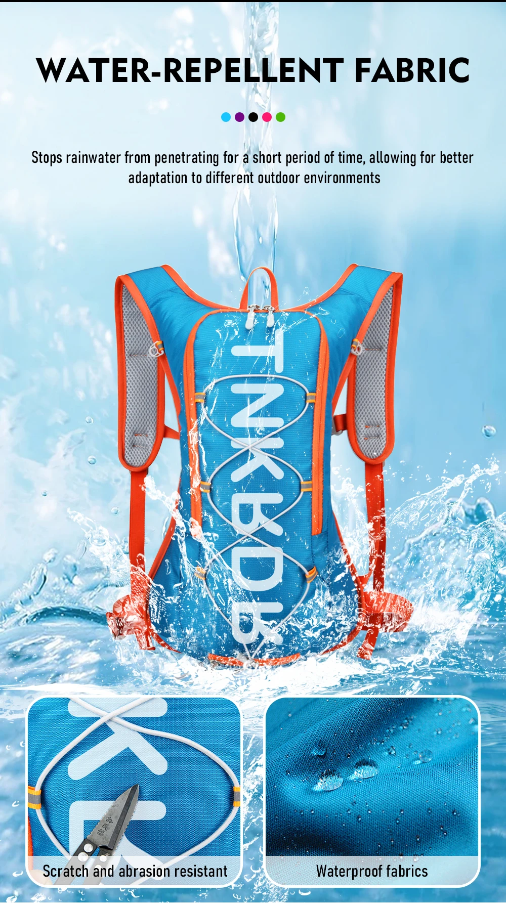 ThinkRider Cycling Backpack 12L Bicycle Bags Water Bag Outdoor Sport Climbing Hiking MTB Road Bike Hydration Backpack