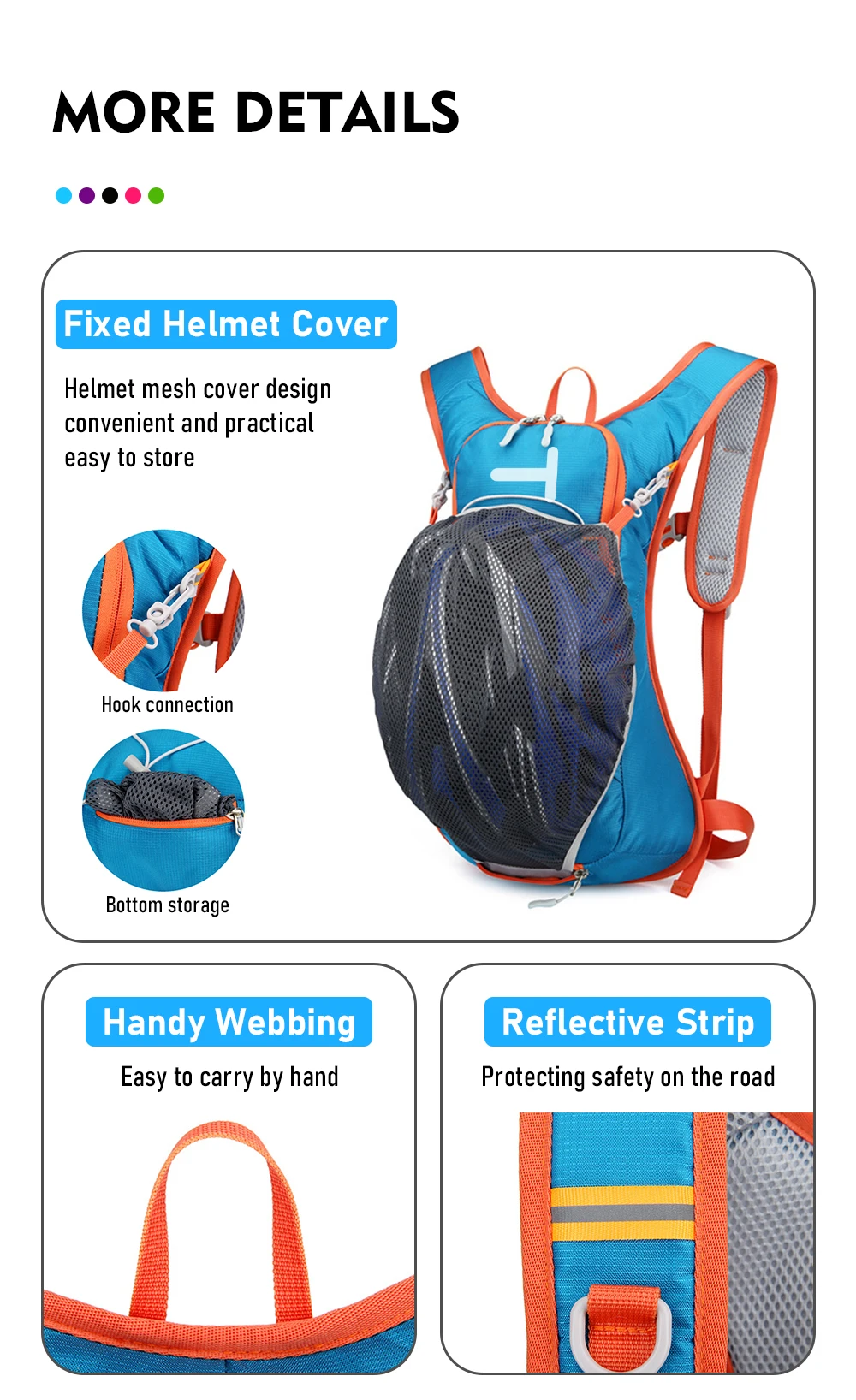 ThinkRider Cycling Backpack 12L Bicycle Bags Water Bag Outdoor Sport Climbing Hiking MTB Road Bike Hydration Backpack