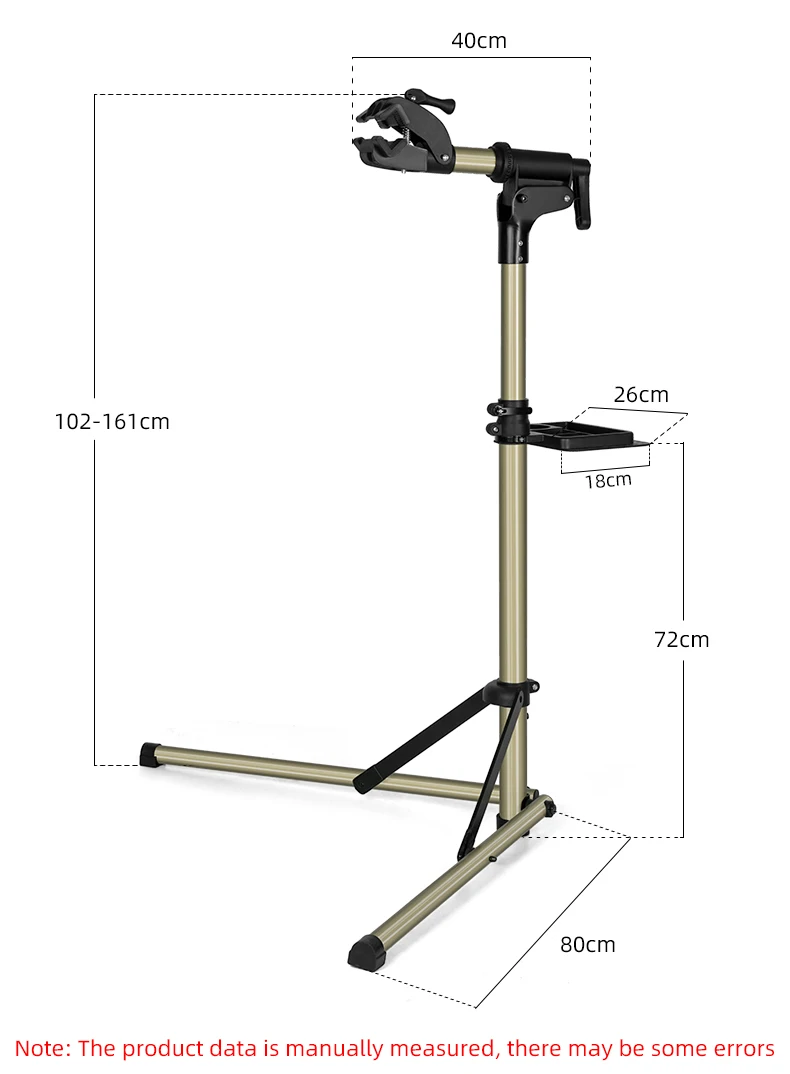 ROCKBROS Bicycle Repair Stand Aluminum Alloy Bike Work Stand Bike Rack Holder MTB Road Bicycle Maintenance Repair Tools Rack