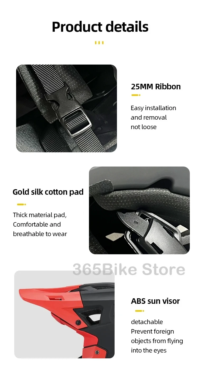 Professional Road Bicycle Helmet Safety Full Face Cycling Mtb Integrated Light Bike Helmet Man CE Certified Motorcycle Helmet