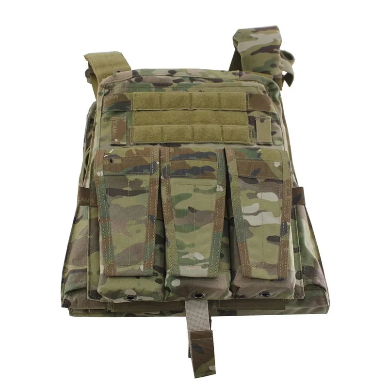 FMA M4 5.56 Triad Magazine Pouch MC Airsoft Tactical Mag Pouch for Tactical Vest AVS JPC Vest Molle Front Panel