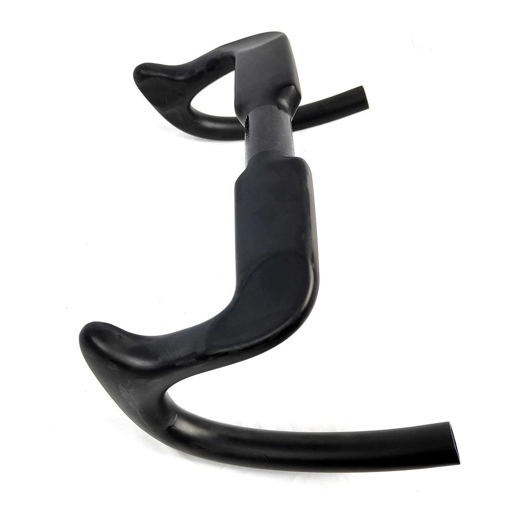 BIKEDOC HB23 New Track Bar Carbon Handlebar Drop Bar UD Gloss/Matte Finish 31.8MM*330/390MM Races Bars Bicycle Parts Ultra Light
