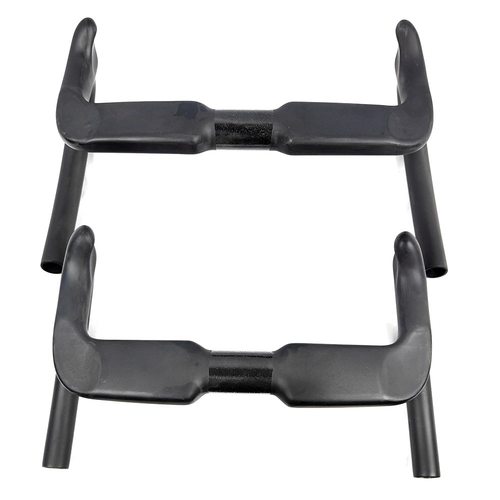 BIKEDOC HB23 New Track Bar Carbon Handlebar Drop Bar UD Gloss/Matte Finish 31.8MM*330/390MM Races Bars Bicycle Parts Ultra Light