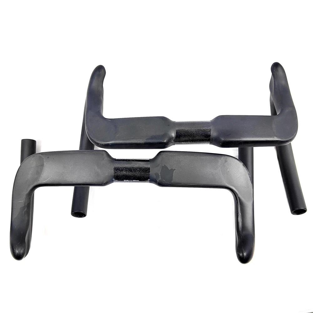 BIKEDOC HB23 New Track Bar Carbon Handlebar Drop Bar UD Gloss/Matte Finish 31.8MM*330/390MM Races Bars Bicycle Parts Ultra Light