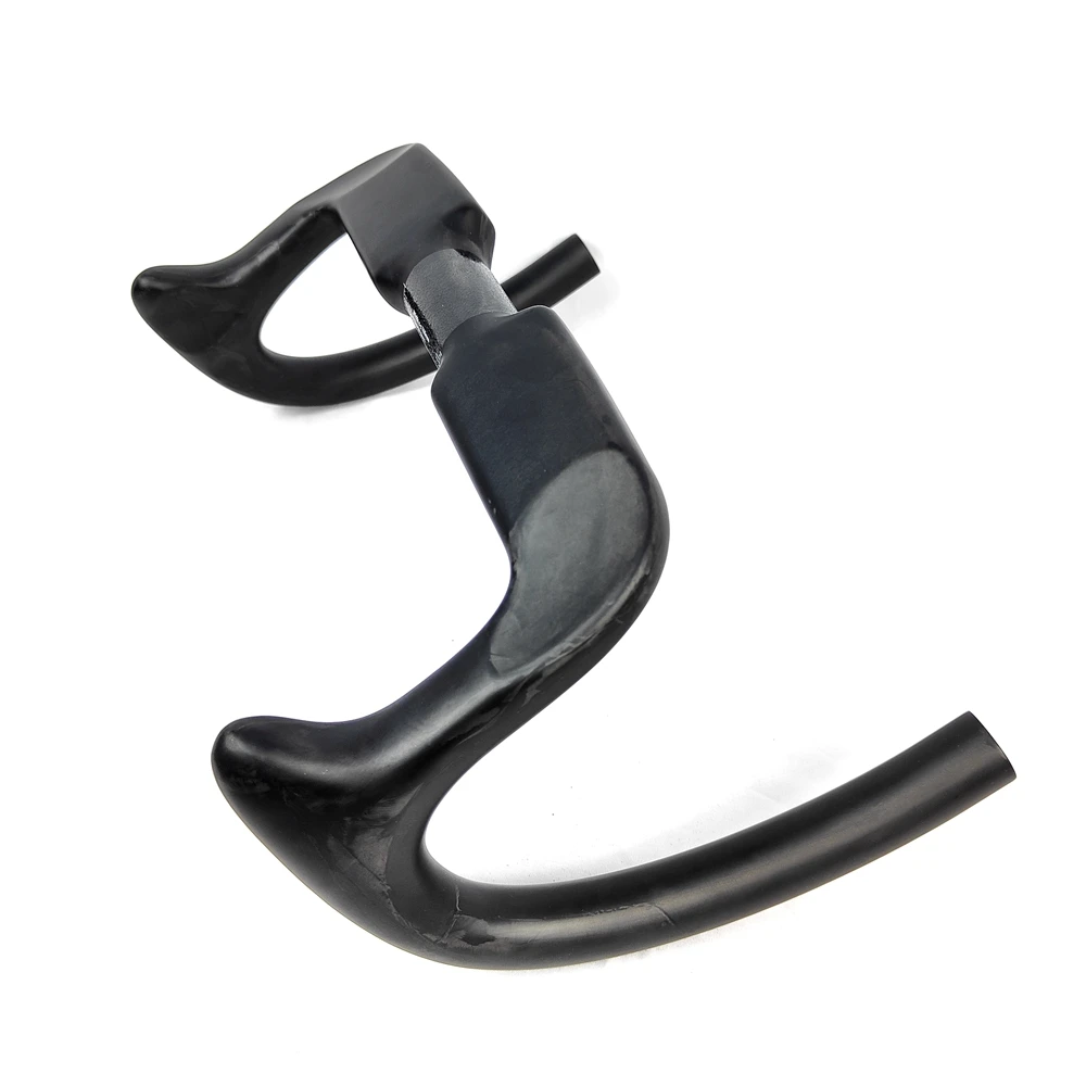 BIKEDOC HB23 New Track Bar Carbon Handlebar Drop Bar UD Gloss/Matte Finish 31.8MM*330/390MM Races Bars Bicycle Parts Ultra Light