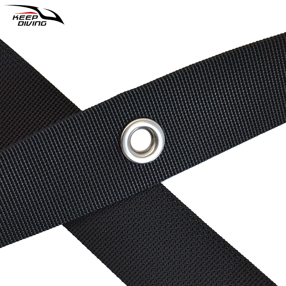 Scuba Diving Adjustable Backplate Harness Set BCD Ultralight Backplane Accessories Crotch Strap Weight Belt Dive Accessories