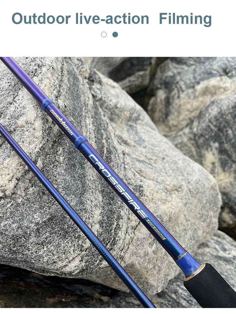 Seekbass High Carbon Egi Rod Squid Lure Rod Spinning Rod 802ML/832ML Pe 0.5-1.0 EGI Size 1.8-3.5# Super light and sensitive