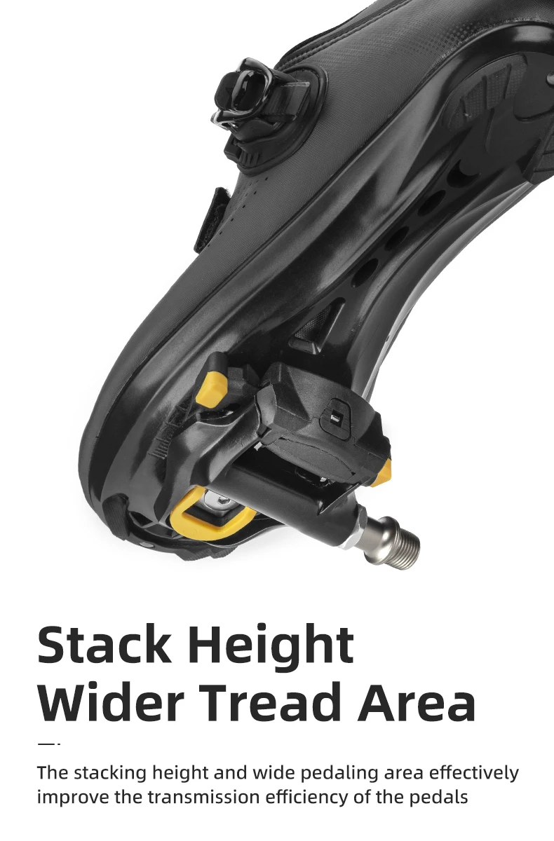 ROCKBROS Bike Pedal SPD-SL Cycling Road Bike Bicycle Self-locking Pedals Ultralight Aluminum Alloy 2 Sealed Bearing Bike Parts