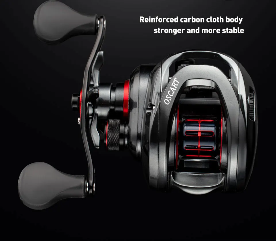 Bait Casting Fishing Reel 7.1:1 5.4:1 Saltwater Baitcasting reel and Baitcaster 9BB Casting Reel Multiplier Coil Fishing Gear