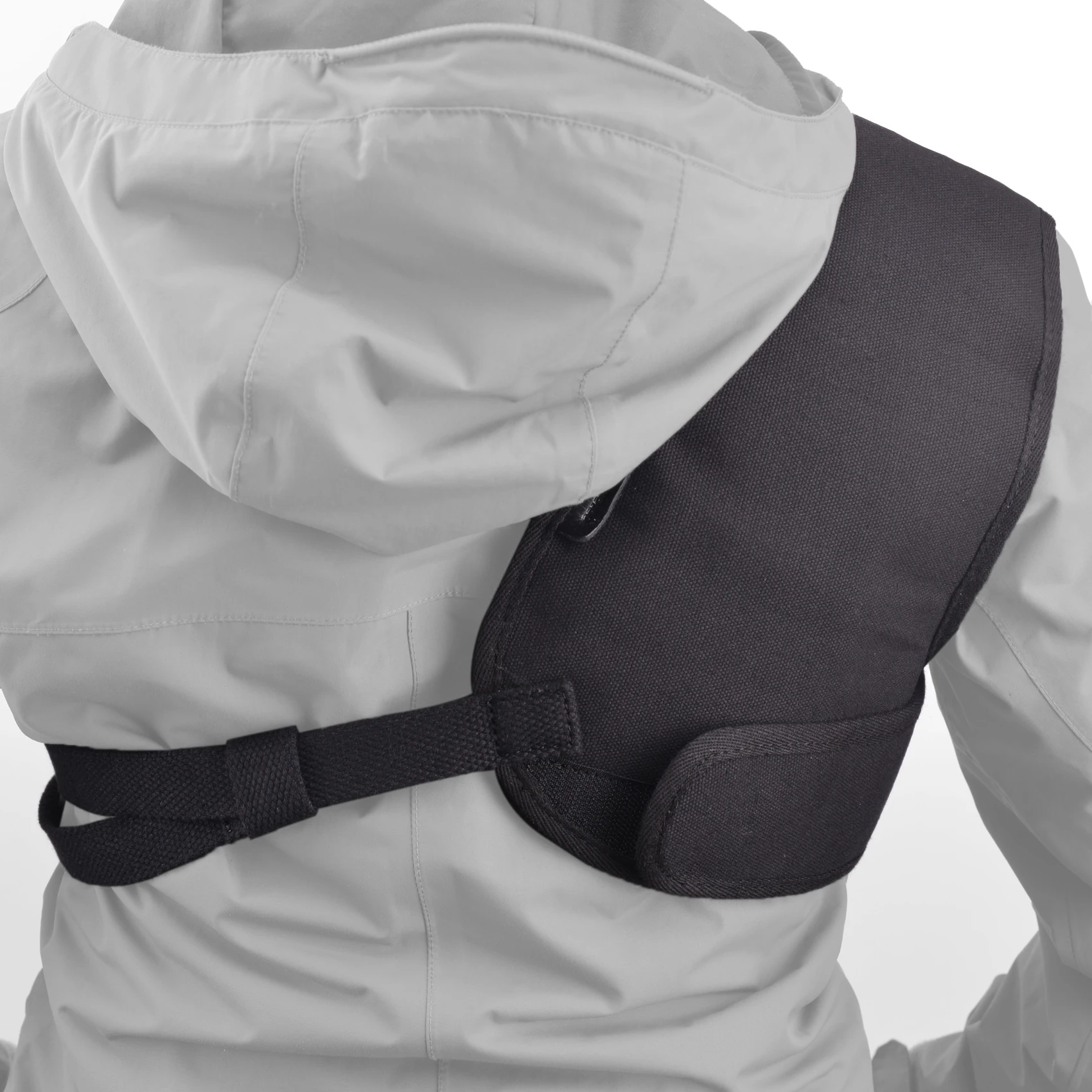 Righty Hunter Leather Protective Shirt Vest for Shotgun Rifle, Recoil Reducer Padding Vest Field Shield with Adjustable Straps
