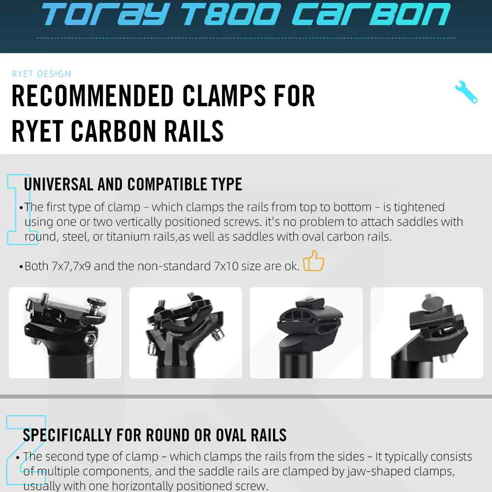 RYET Carbon Fiber 3D Printed Bike Saddle Super Light Road MTB Mountain Racing Seating Bicycle Seat Cushion Cycling Accessories