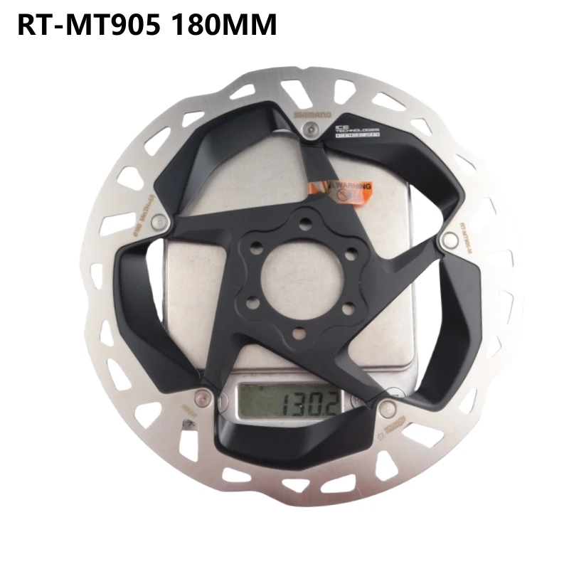 Shimano RT-MT905 Rotor 6-Bolt Disc Brake Rotor 180MM 203MM Black MT905 Disc Rotor Ice Technologies Road Bike Cycling Part