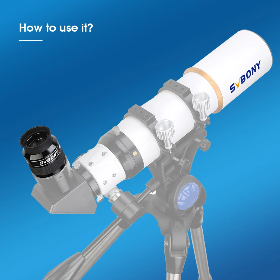SVBONY Telescope 2" Super Wide Angle Eyepiece 26mm SWA 70° Eyepiece Ultra Wide Angle Achromatic SV154