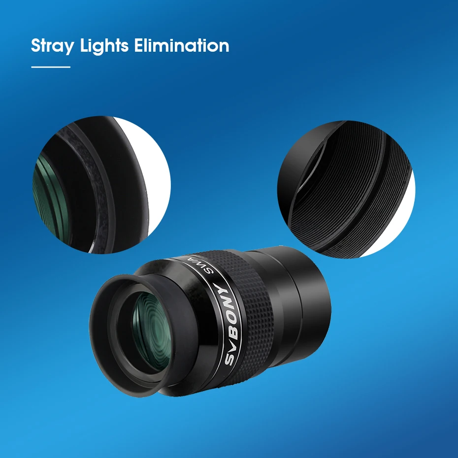 SVBONY Telescope 2" Super Wide Angle Eyepiece 26mm SWA 70° Eyepiece Ultra Wide Angle Achromatic SV154