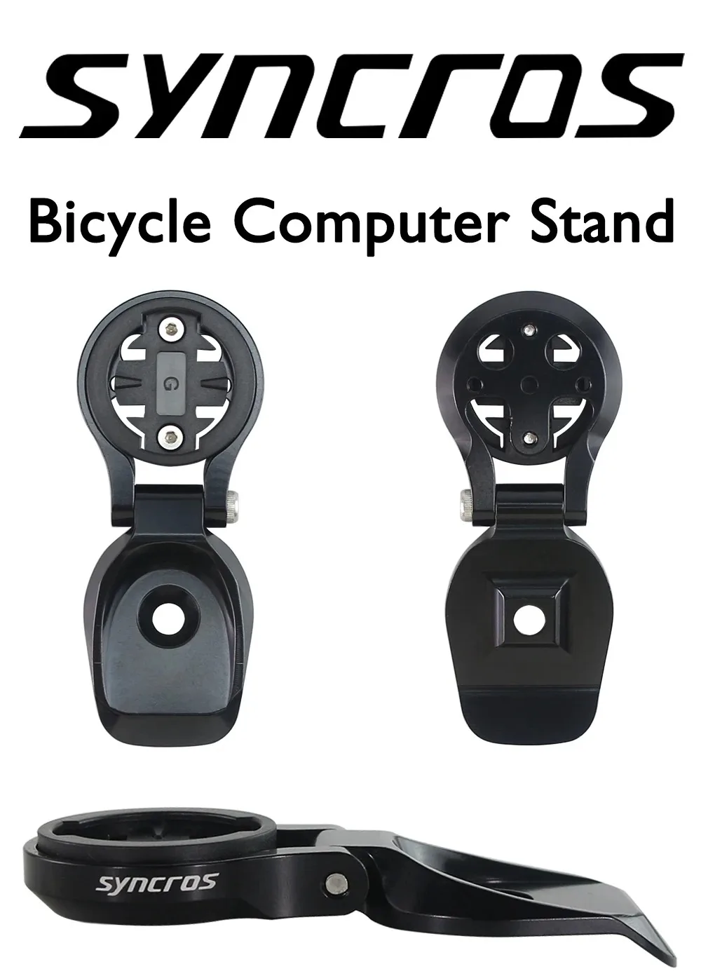 Syncros-Custom Swivel Mountain Bike Integrated Handlebars, Bike Stopwatch, Garmin Computer Stand, Bike Accessories