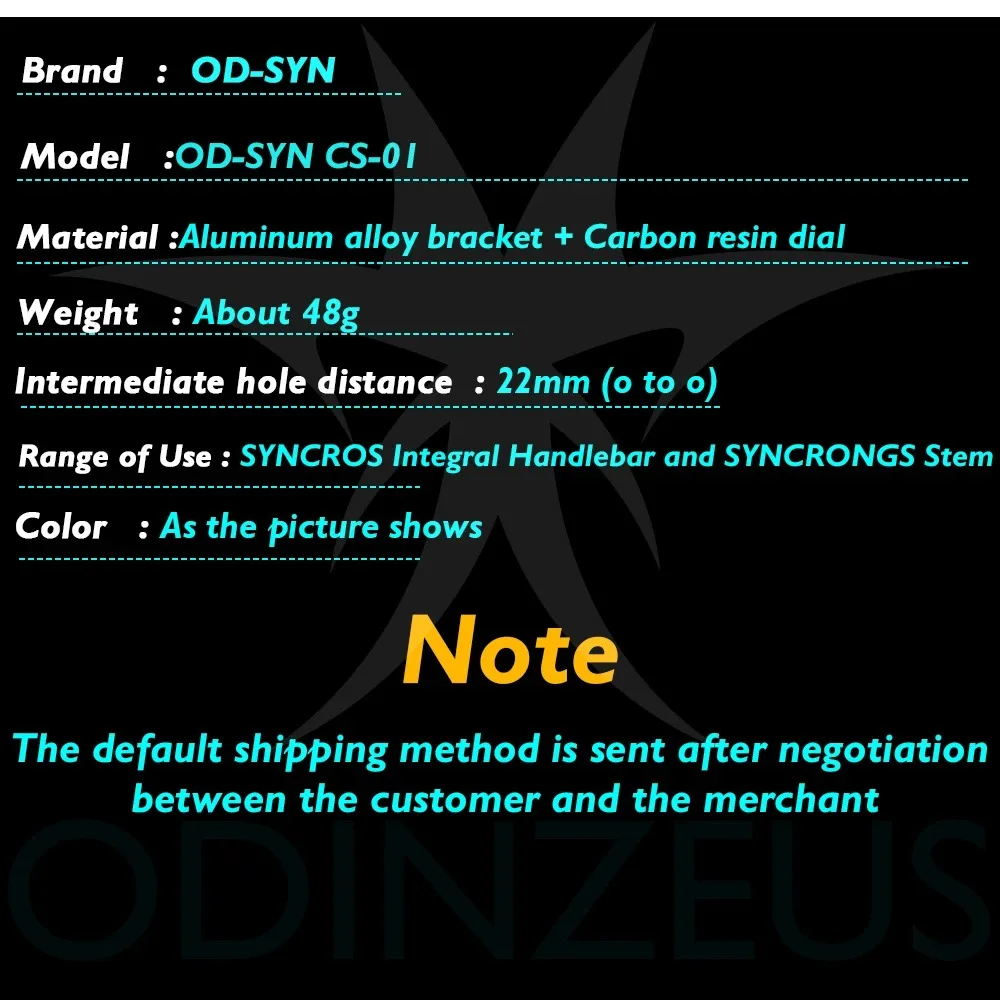 Syncros-Custom Swivel Mountain Bike Integrated Handlebars, Bike Stopwatch, Garmin Computer Stand, Bike Accessories