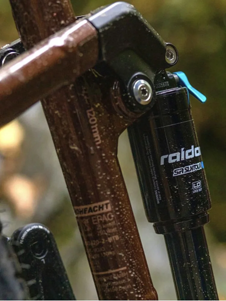 SUNTOUR RAIDON Mountain Bike Shock Absorbers Bicycle Rear Shock Absorber XC Soft Tail Gas Pressure Lock Rear Bladder