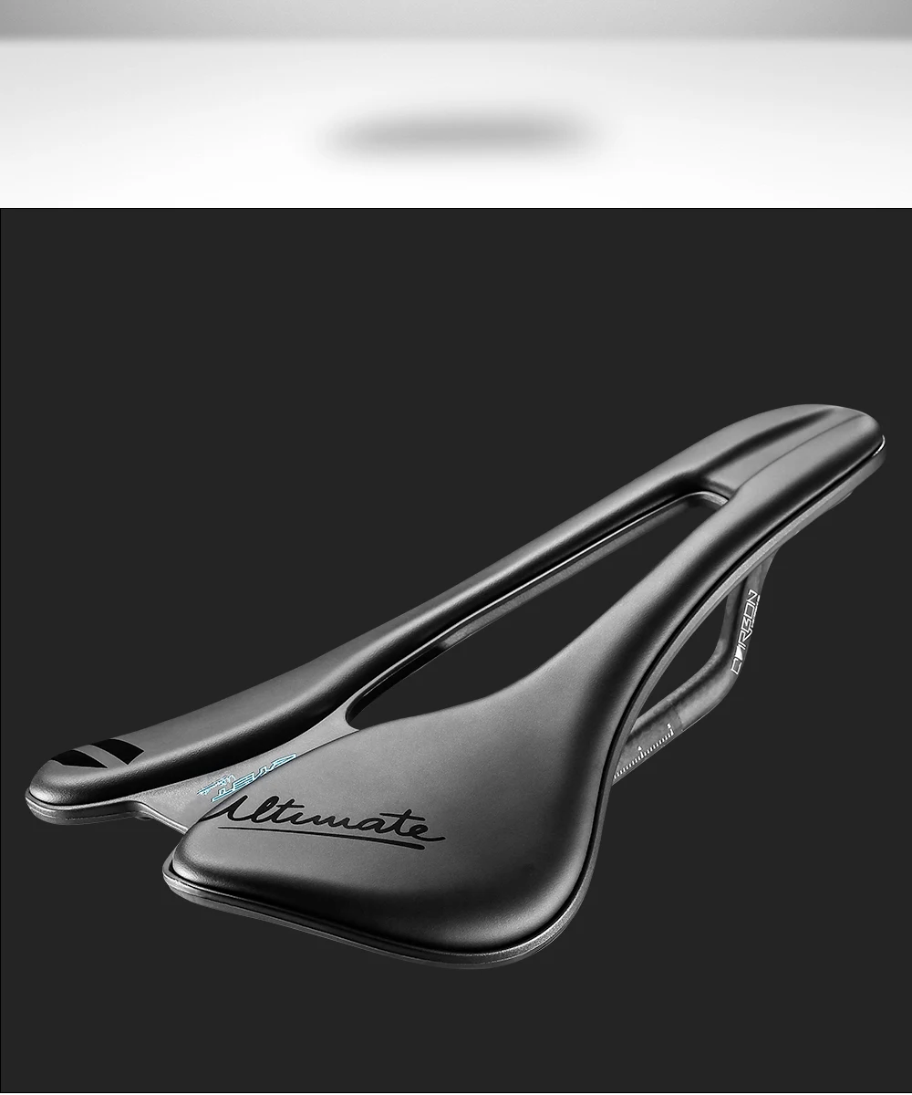 RYET 3D Printed Bicycle Saddle Ultralight Carbon EVA 245x145mm Bike Seating Part MTB Gravel Road Bike Seat Cycling Cushion