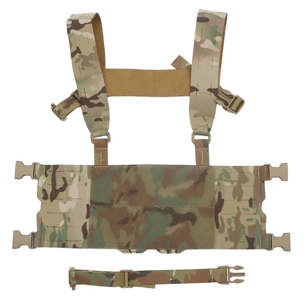 Ferro Style H Harness Hunting Vest for Men Women Nylon Wide Version FCPC Chest Rig Molle Adjustable Detachable Airsoft Vest