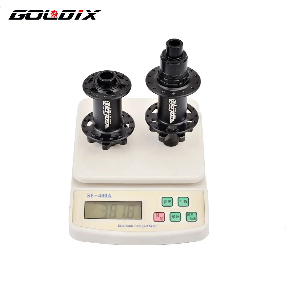GOLDIX M370 Hub Ratchet 36T HG XD MS Disc Card Brake Mountain Bike Hub Bearing Bicycle Hubs 32 Holes Black 8/9/10/11/12Speed
